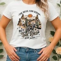 The Devil Can Scrap But The Lord Has Won Country Music Women's T-Shirt thumb 2