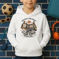 The Devil Can Scrap But The Lord Has Won Country Music Kids Hoodie thumb 2