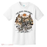 The Devil Can Scrap But The Lord Has Won Country Music Kids T-Shirt thumb 0