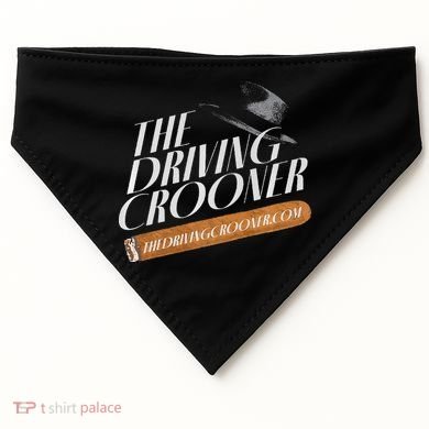 The Driving Crooner I Think You Should Leave  USA-Made Doggie Bandana