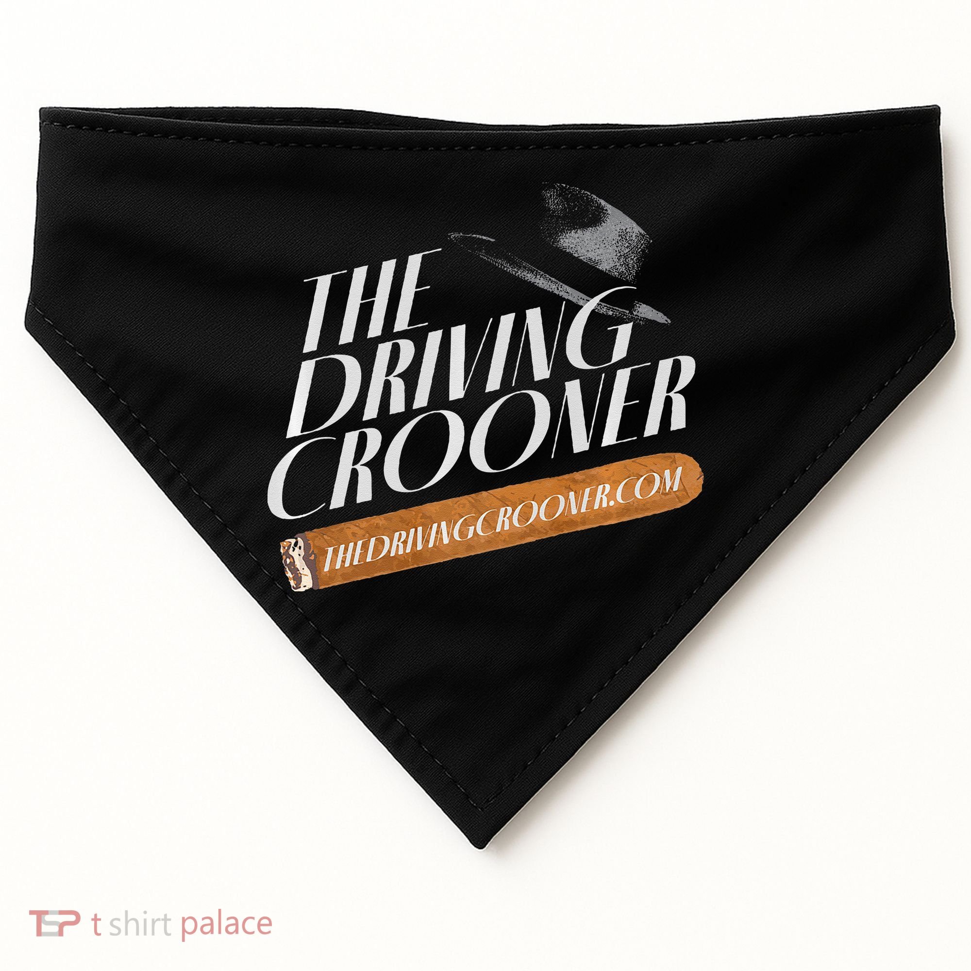 The Driving Crooner I Think You Should Leave  USA-Made Doggie Bandana
