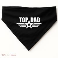 Top Dad Cool Fathers Day Gift USA-Made Doggie Bandana thumb 0