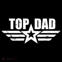 Top Dad Cool Fathers Day Gift USA-Made Doggie Bandana thumb 2