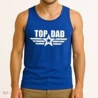Top Dad Cool Fathers Day Gift Tank Top thumb 3