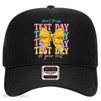 Test Day Couqette Bow Pencil Dont Stress Do Your Best Hat thumb 0