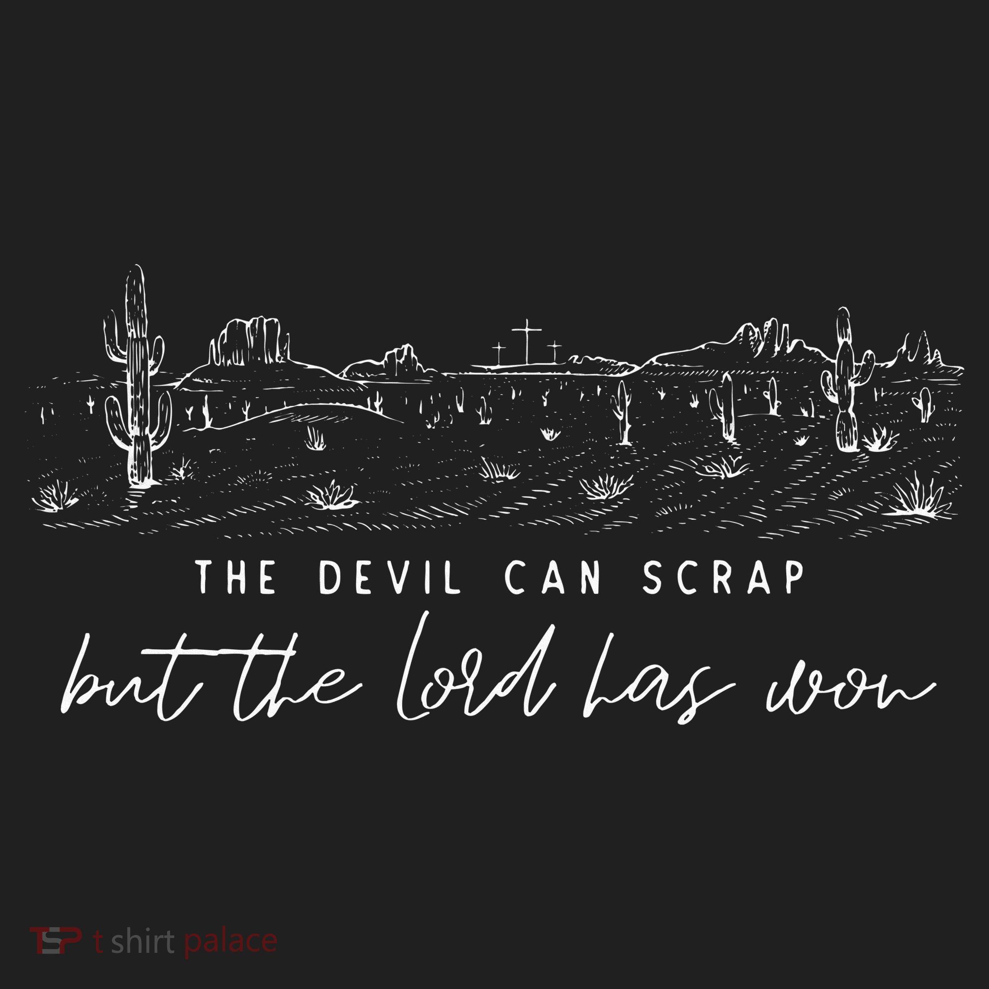 The Devil Can Scrap But The Lord Has Won Country Women's Sweatshirt