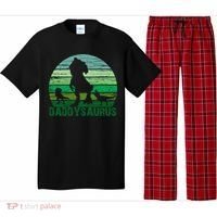 Trex Daddysaurus Cute Dinosaur Papasaurus FatherS Day Gift Pajama Set thumb 0