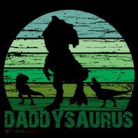 Trex Daddysaurus Cute Dinosaur Papasaurus FatherS Day Gift Pajama Set thumb 2
