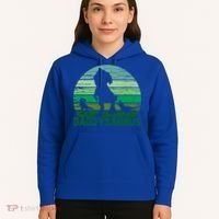 Trex Daddysaurus Cute Dinosaur Papasaurus FatherS Day Gift Hoodie thumb 5