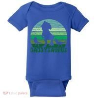 Trex Daddysaurus Cute Dinosaur Papasaurus FatherS Day Gift Baby Bodysuit thumb 0