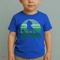 Trex Daddysaurus Cute Dinosaur Papasaurus FatherS Day Gift Toddler T-Shirt thumb 2