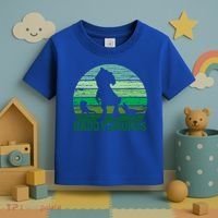 Trex Daddysaurus Cute Dinosaur Papasaurus FatherS Day Gift Toddler T-Shirt thumb 3