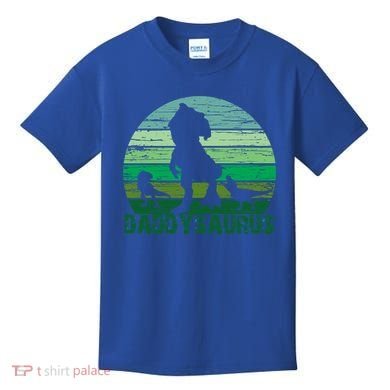Trex Daddysaurus Cute Dinosaur Papasaurus FatherS Day Gift Kids T-Shirt