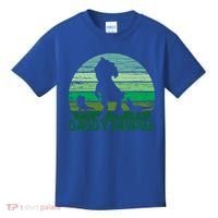 Trex Daddysaurus Cute Dinosaur Papasaurus FatherS Day Gift Kids T-Shirt thumb 0