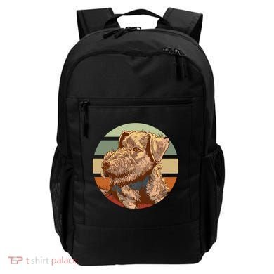 Terrier Dog Cute Sunset Backpack