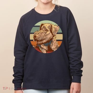 Terrier Dog Cute Sunset Women's Sweatshirt