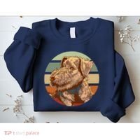 Terrier Dog Cute Sunset Sweatshirt thumb 2