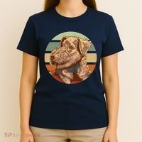 Terrier Dog Cute Sunset T-Shirt thumb 4