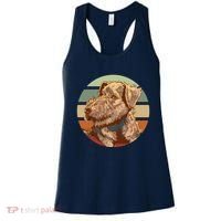 Terrier Dog Cute Sunset Women's Tank Top thumb 0
