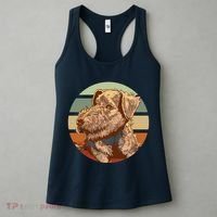 Terrier Dog Cute Sunset Women's Tank Top thumb 3