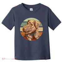 Terrier Dog Cute Sunset Toddler T-Shirt thumb 0