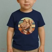 Terrier Dog Cute Sunset Toddler T-Shirt thumb 2