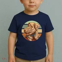 Terrier Dog Cute Sunset Toddler T-Shirt thumb 2