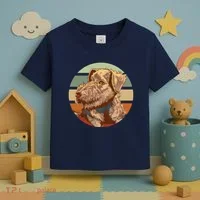 Terrier Dog Cute Sunset Toddler T-Shirt thumb 3