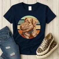 Terrier Dog Cute Sunset Women's T-Shirt thumb 3