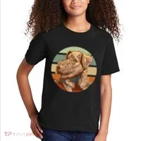 Terrier Dog Cute Sunset Kids T-Shirt thumb 2