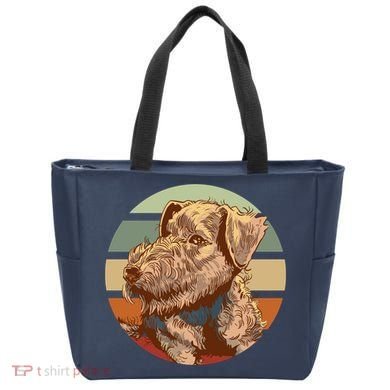 Terrier Dog Cute Sunset Tote Bag