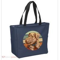 Terrier Dog Cute Sunset Tote Bag thumb 2