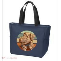 Terrier Dog Cute Sunset Tote Bag thumb 3