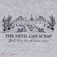 The Devil Can Scrap But The Lord Has Won Western Women's Sweatshirt thumb 2