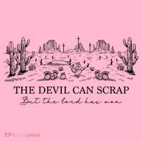 The Devil Can Scrap But The Lord Has Won Western Coaster thumb 2