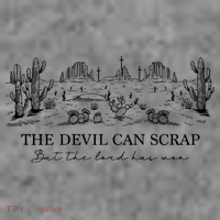 The Devil Can Scrap But The Lord Has Won Western Toddler Hoodie thumb 2