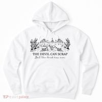 The Devil Can Scrap But The Lord Has Won Western Hoodie thumb 0