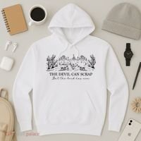 The Devil Can Scrap But The Lord Has Won Western Hoodie thumb 3