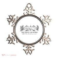 The Devil Can Scrap But The Lord Has Won Western Ornament thumb 0