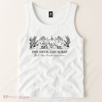 The Devil Can Scrap But The Lord Has Won Western Tank Top thumb 2