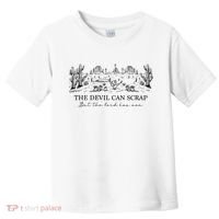 The Devil Can Scrap But The Lord Has Won Western Toddler T-Shirt thumb 0