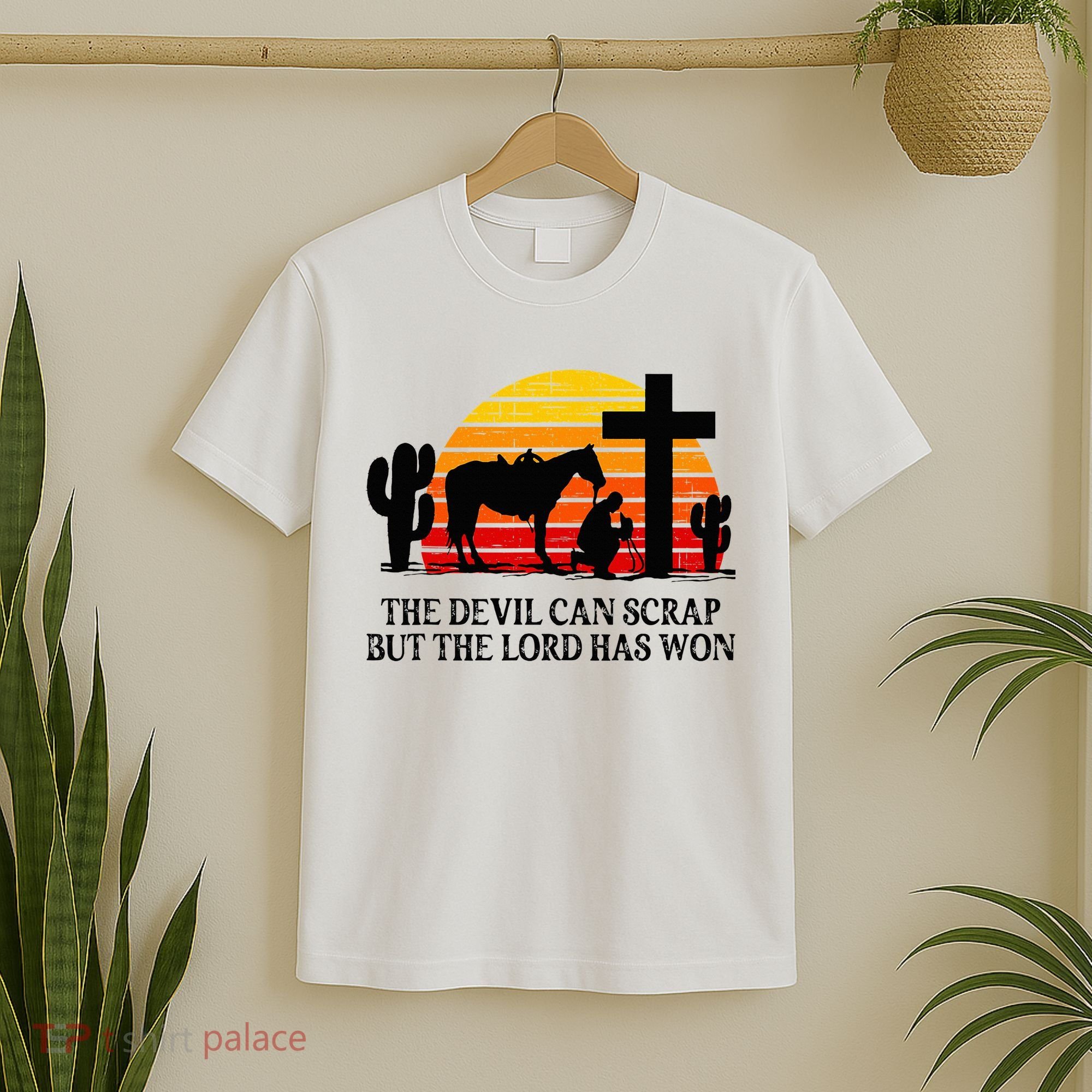 The Devil Can Scrap But The Lord Has Won T-Shirt