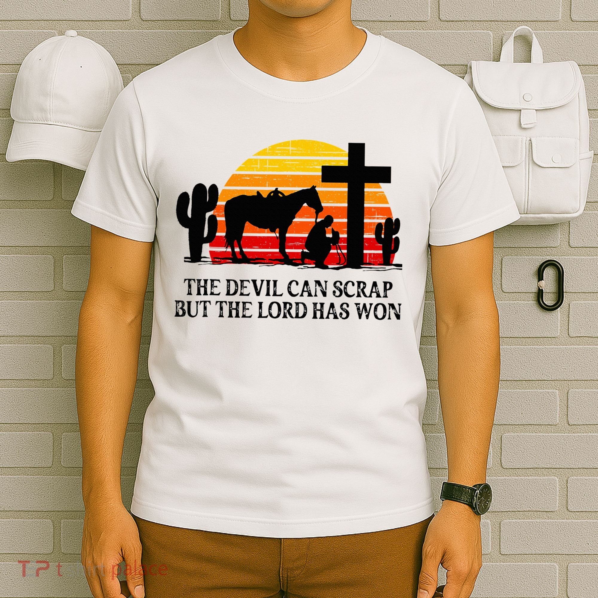 The Devil Can Scrap But The Lord Has Won T-Shirt