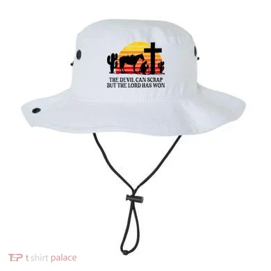 The Devil Can Scrap But The Lord Has Won Bucket Hat