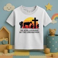 The Devil Can Scrap But The Lord Has Won Toddler T-Shirt thumb 3