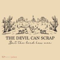 The Devil Can Scrap But The Lord Has Won Western Tote Bag thumb 4
