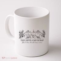 The Devil Can Scrap But The Lord Has Won Western Coffee Mug thumb 0