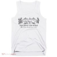 The Devil Can Scrap But The Lord Has Won Western Tank Top thumb 0