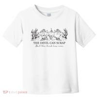 The Devil Can Scrap But The Lord Has Won Western Toddler T-Shirt thumb 0