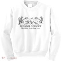 The Devil Can Scrap But The Lord Has Won Western Kids Sweatshirt thumb 0